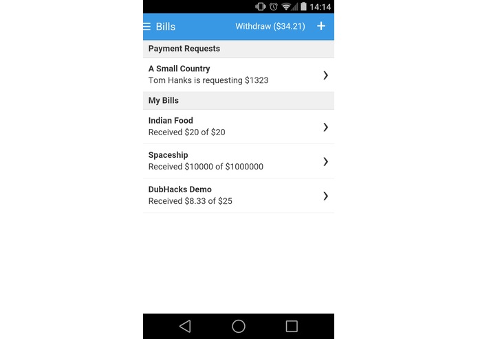 Bill Split – screenshot 3