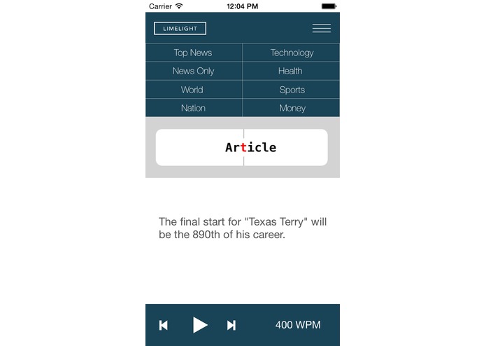 Limelight – screenshot 3