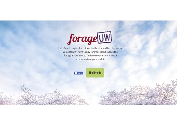 ForageUW – screenshot 1