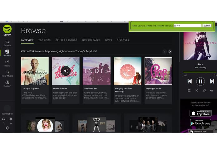 Concert Finder – screenshot 1