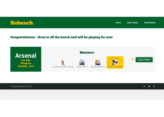 Subench – screenshot 1