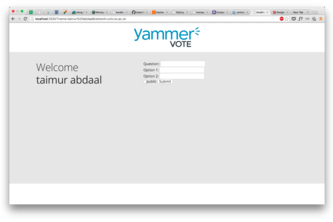 Yammer-Vote