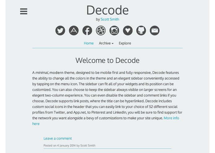 Decode – screenshot 1
