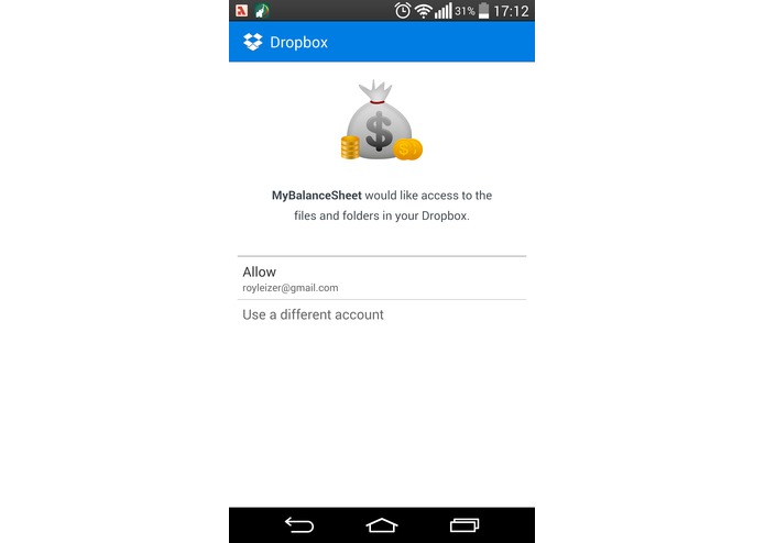 Balance Sheet Manager – screenshot 1
