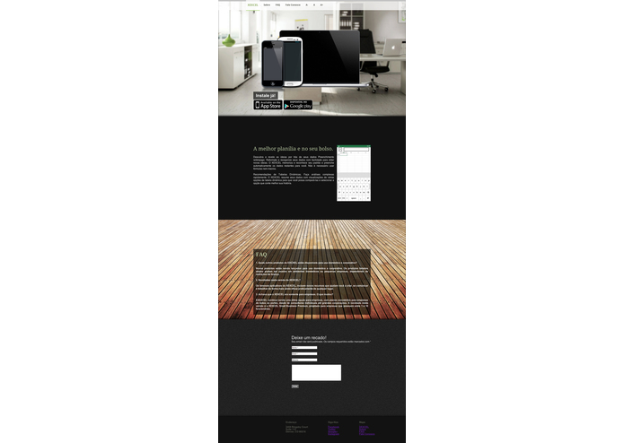 XEXCEL-Website – screenshot 1