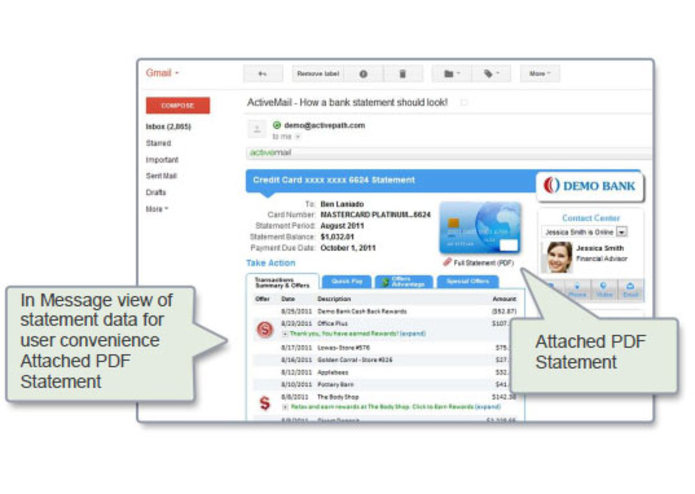 ActivePath Interactive,transactional and Secure template studio – screenshot 1