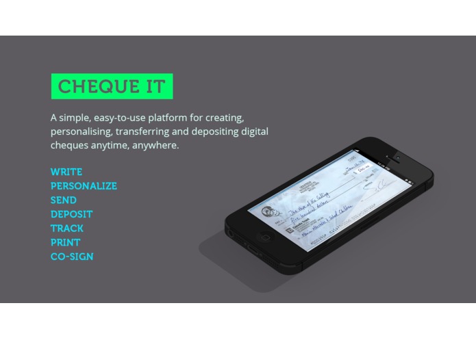 ChequeIt – screenshot 4