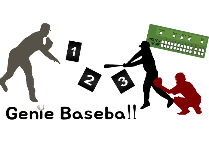 Genie Baseball – screenshot 1