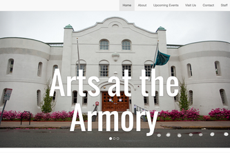 Arts at the Armory redesgin