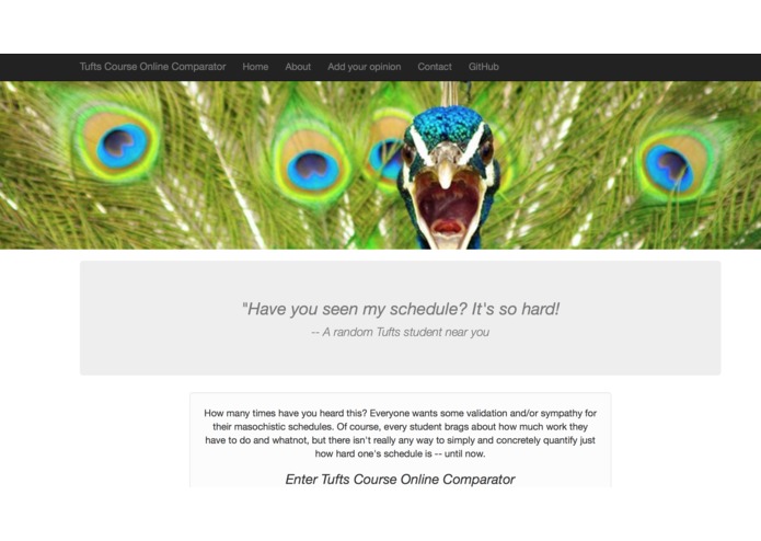 Tufts Course Online Comparator (TCOC) – screenshot 7