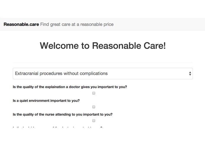 Reasonable.care – screenshot 1
