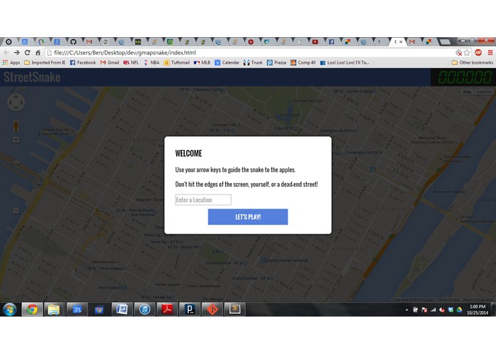 StreetSnake – screenshot 1