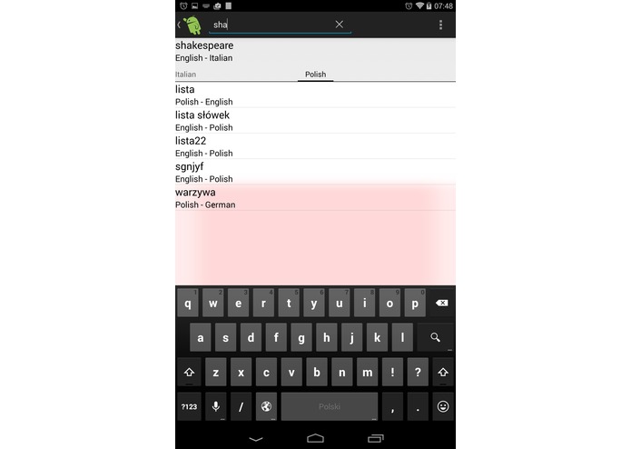 touchRevise – screenshot 6