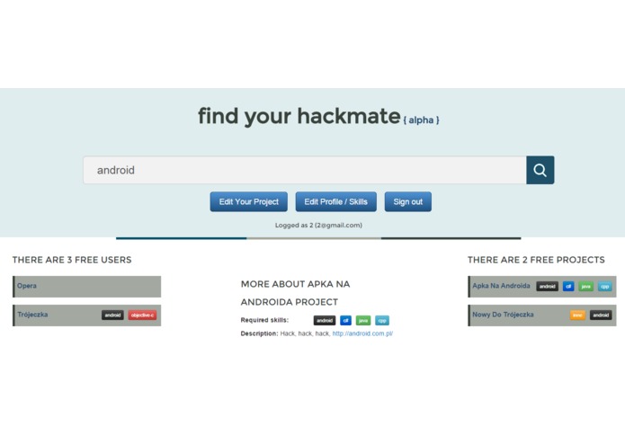 find your hackmate – screenshot 6