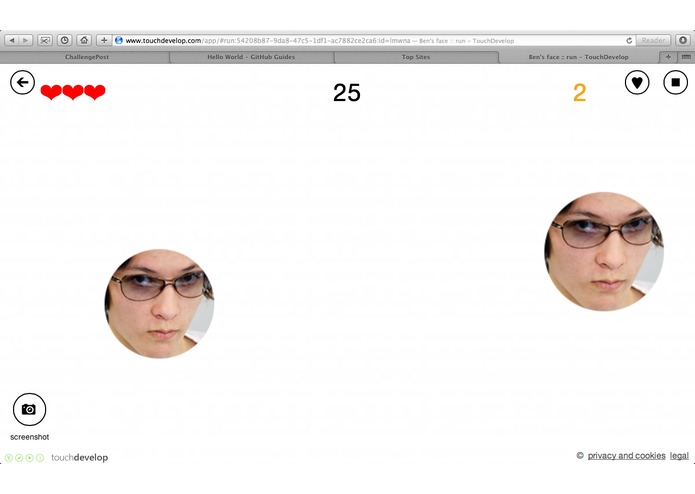 Ben's Face – screenshot 1