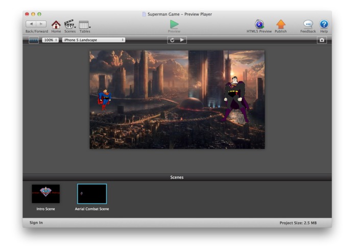 Superman Game – screenshot 1