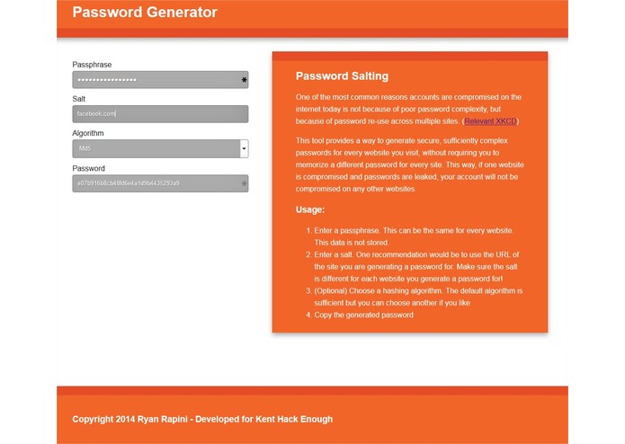 Passkeeper – screenshot 1
