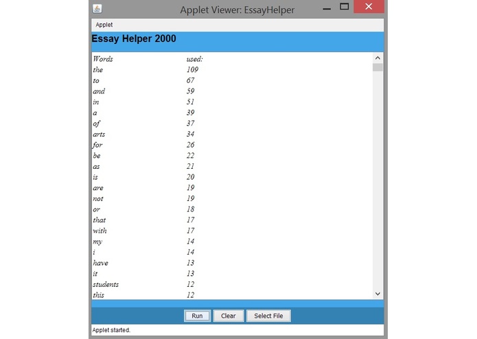 EssayHelper – screenshot 1