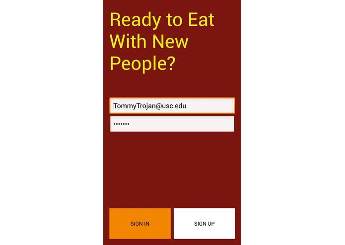 EatSC – screenshot 1