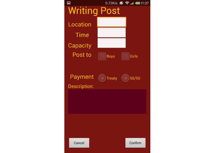 EatSC – screenshot 2