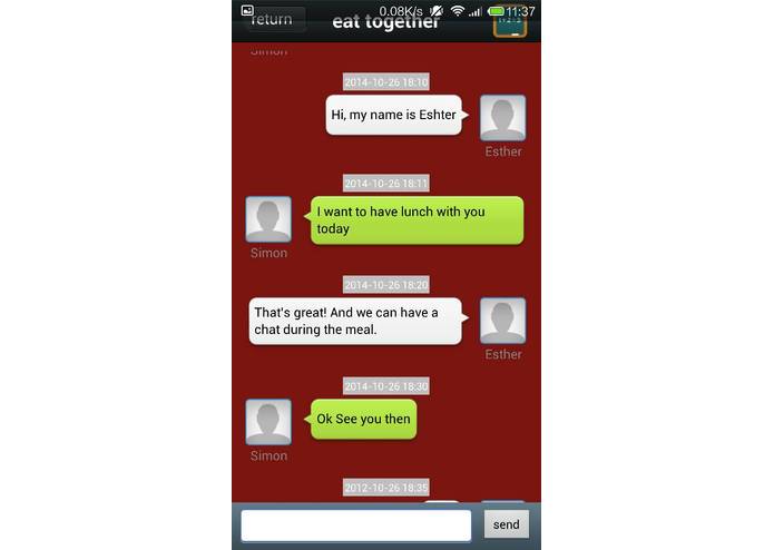 EatSC – screenshot 3