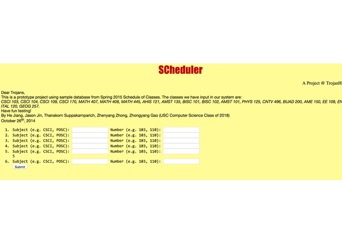 SChedule – screenshot 1