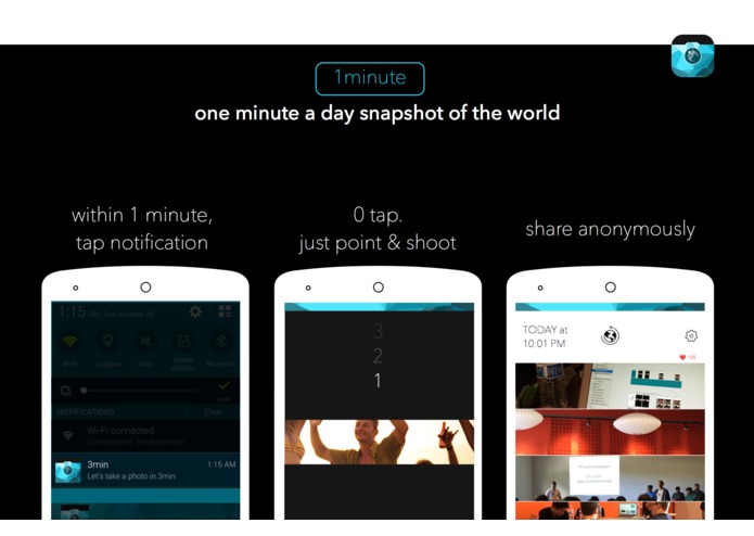 1minute – screenshot 1