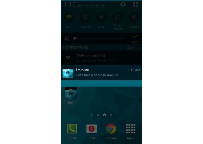 1minute – screenshot 2