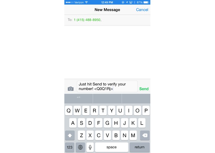 HitSend – screenshot 1