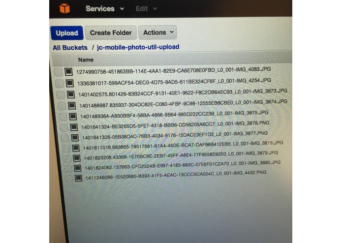 Camera Roll to s3 – screenshot 2