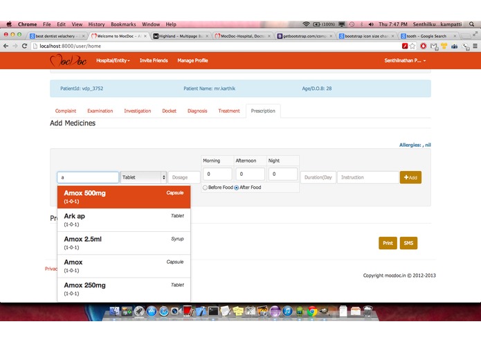 MocDoc – screenshot 7