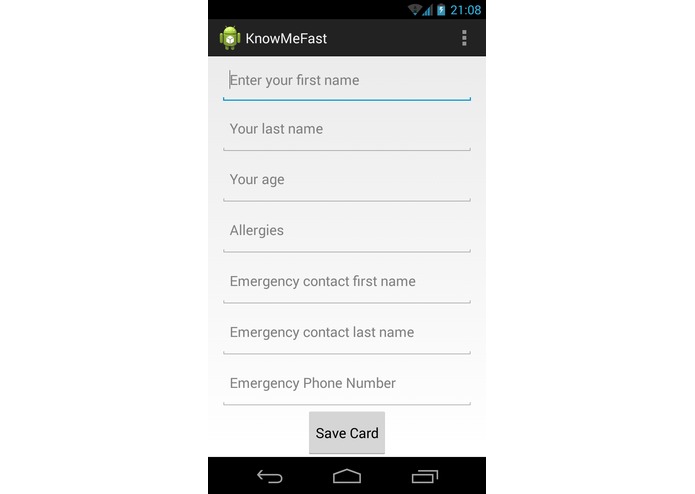 KnowMeFast – screenshot 1