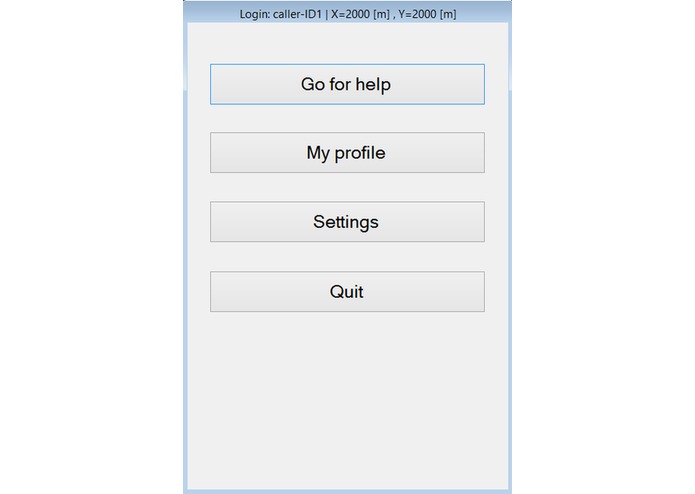 mNeedHelp – screenshot 1