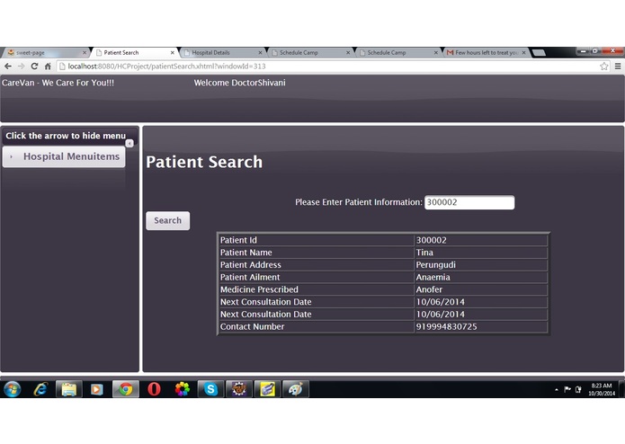 CareVan - Caravan to Care – screenshot 2