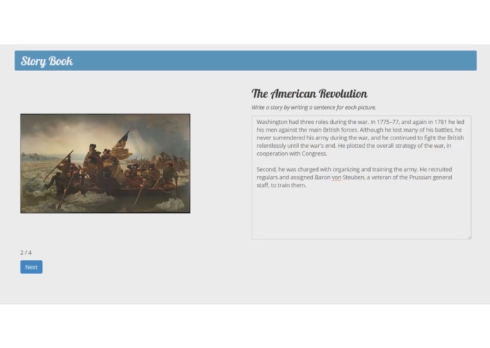 Storybook – screenshot 1