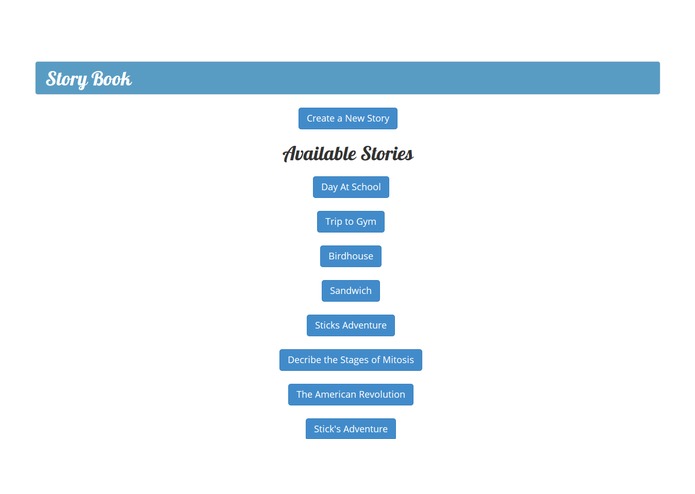 Storybook – screenshot 3