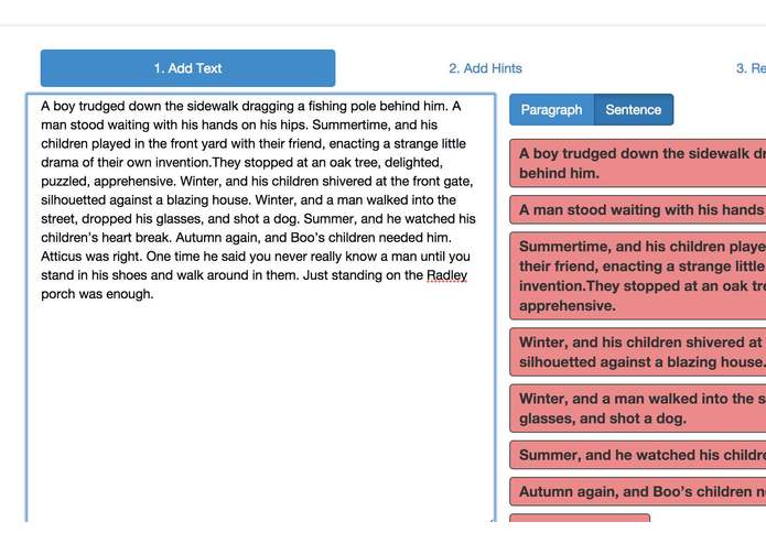 SentenceShuffle – screenshot 3