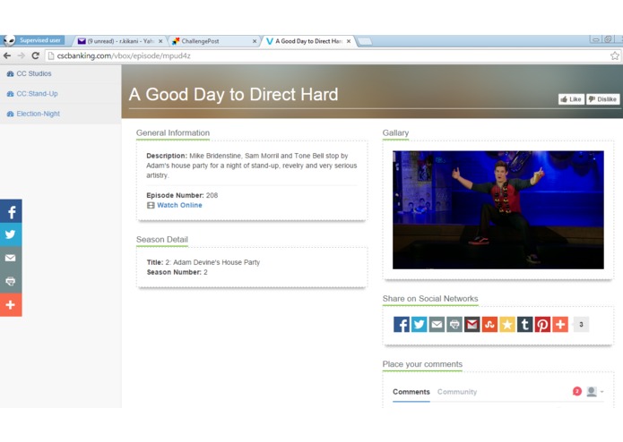 Viacom Box - Yhack 2014 – screenshot 5