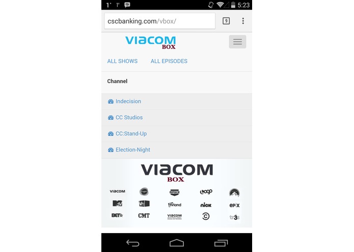 Viacom Box - Yhack 2014 – screenshot 10