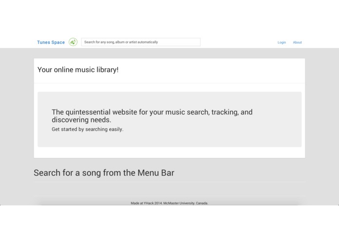 TuneSpace – screenshot 1
