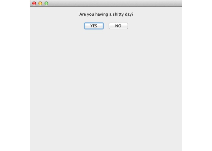 Shitty Day App – screenshot 1