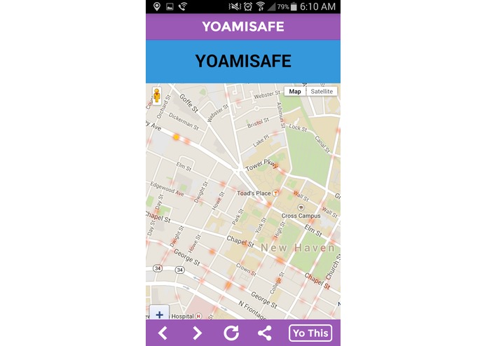 YOAMISAFE – screenshot 1