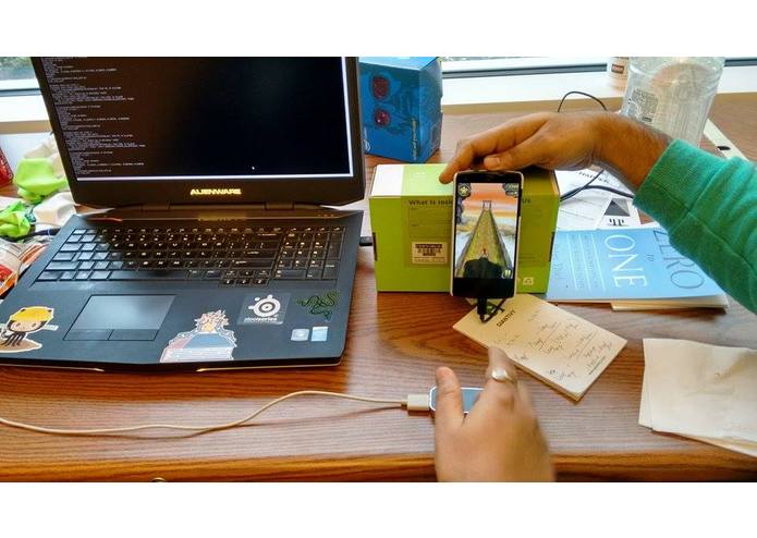 Android Leapmotion – screenshot 1