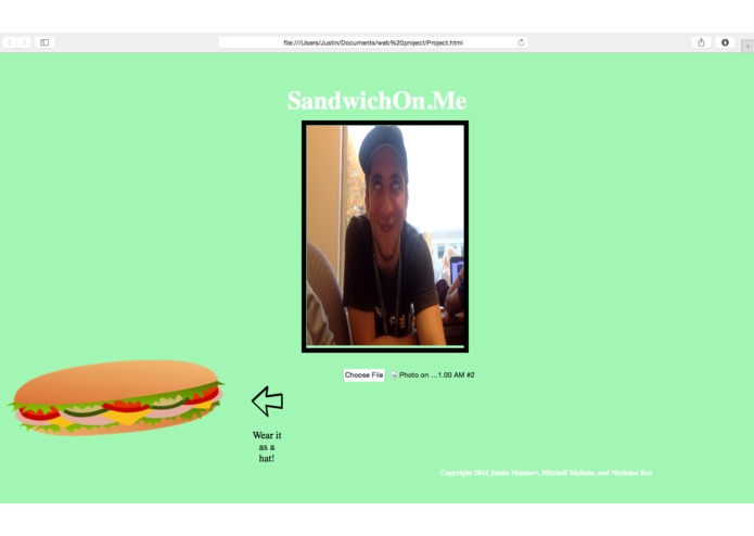 SandwichOn.Me – screenshot 2