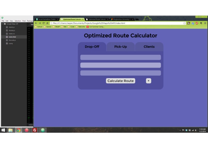 Optimized Route Calculator – screenshot 3