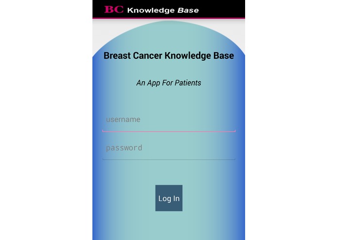 Breast Cancer Knowledge Base – screenshot 1