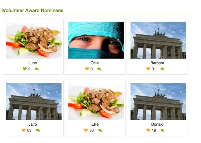 iVolunteer  – screenshot 2
