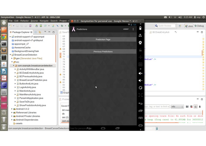 Breast Cancer Detection – screenshot 1
