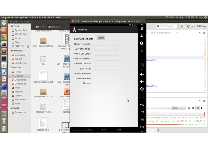 Breast Cancer Detection – screenshot 4