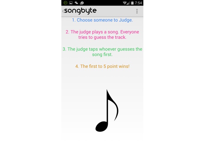 Songbyte – screenshot 1